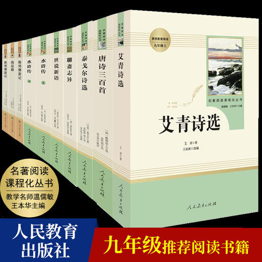 初中生必读课外书名著 经典原著正版全套28册简爱西游记水浒传镜花缘朝花夕拾人民教育出版社 七年级八九年级课外阅读书籍十二12本 商品图4