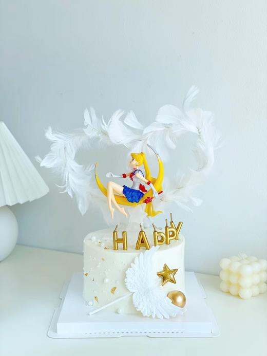 1027CAKE | 梦幻羽毛 美少女蛋糕 商品图0