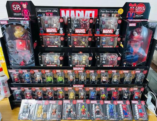 收藏系列 Be@rbrick 400%+100% 漫威大全套 商品图1