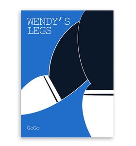 GOGO『文钟国的力量腿』系列竖版装饰画