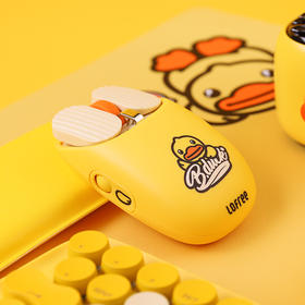 LOFREE 洛斐薯片小黄鸭限定蓝牙鼠标 [福利品]