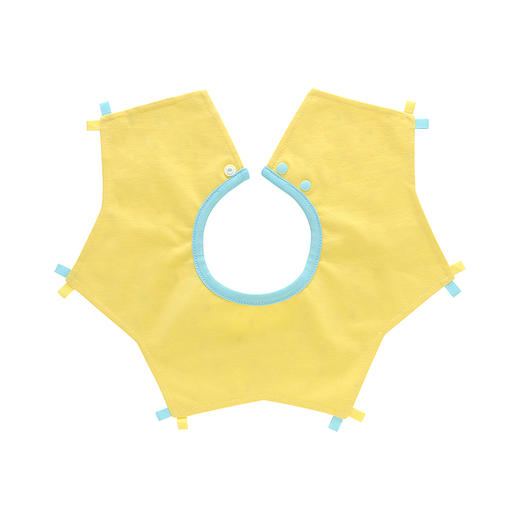 英氏婴儿口水肩新生儿小围嘴按扣口水巾可360度旋转YLSBJ01004A YLSBJ01005A 商品图7