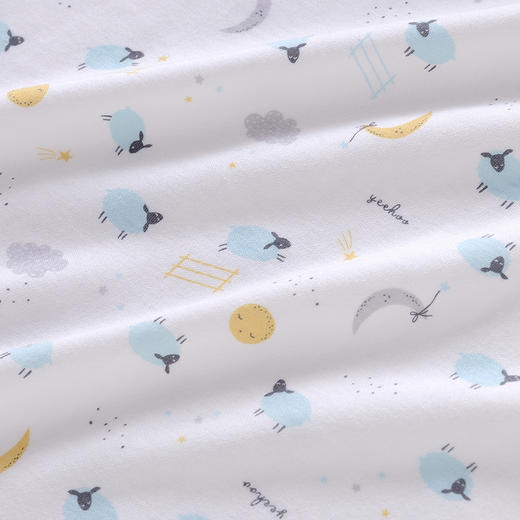 英氏婴儿纯棉床笠 宝宝四季大床笠YERLJ01004A YERLJ01005A 商品图6