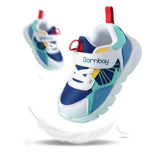 贝贝怡童鞋男女童宝宝鞋子春秋季儿童学步鞋小童软底运动鞋网面透气213X319 商品图11