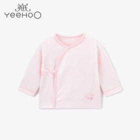 英氏-内衣类（秋）C9粉树叶提花和袍 樱桃粉