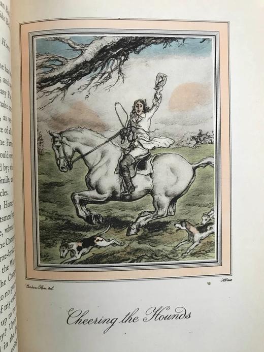 约瑟夫·艾迪生《罗杰爵士故事集》 戈登·罗斯约20幅彩色插图 精装18开 商品图11