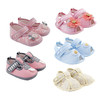 比士尼童鞋秋冬款宝宝步前鞋学步鞋男宝女宝软底布鞋魔术贴 商品缩略图0