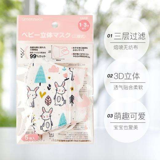 【Greennose绿鼻子】儿童口罩1~3岁 / 4岁+ 商品图4