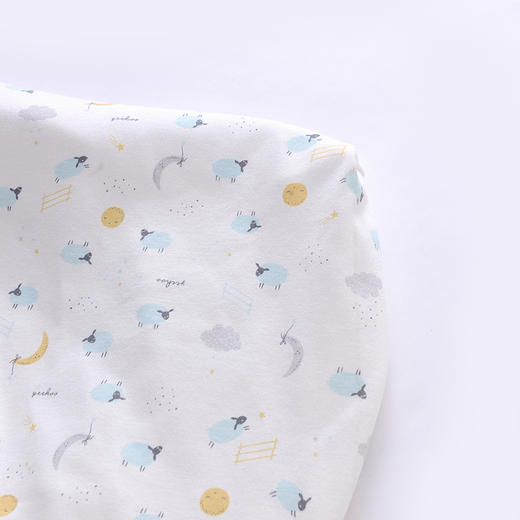 英氏婴儿纯棉床笠 宝宝四季大床笠YERLJ01004A YERLJ01005A 商品图5