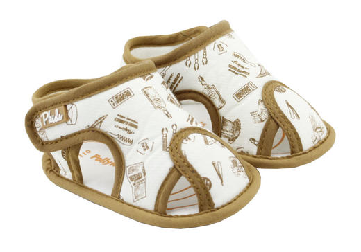 比士尼春款P字系列婴幼儿宝宝步前鞋男宝女宝软底纯棉布鞋 商品图2