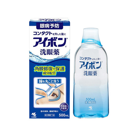 日本小林制药洗眼液500ml滴眼液 景甜同款