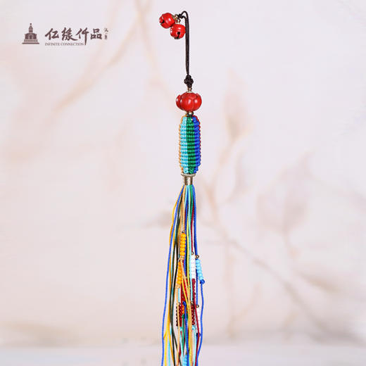 朱砂手工编绳挂件 商品图1