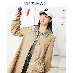 紫涵	长装风衣Z1Z07BS236