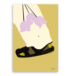 GOGO『In Yellow』竖版装饰画