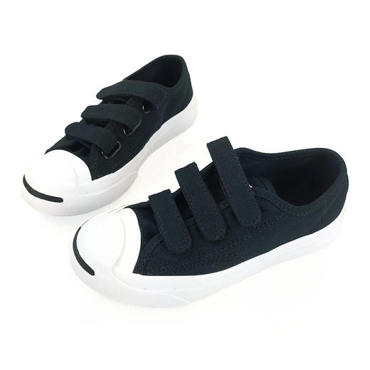 Converse匡威商场同款童鞋春男女儿童魔术贴休闲鞋开口笑低帮帆布鞋361307C 商品图1