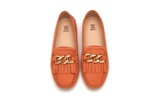 西村名物2021年秋季新款豆豆单鞋X21CM32991 商品图4