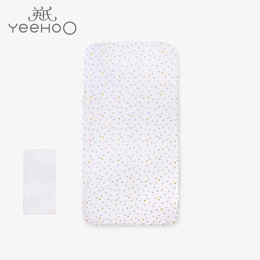 英氏婴儿纯棉床笠 宝宝四季大床笠YERLJ01004A YERLJ01005A 商品图0