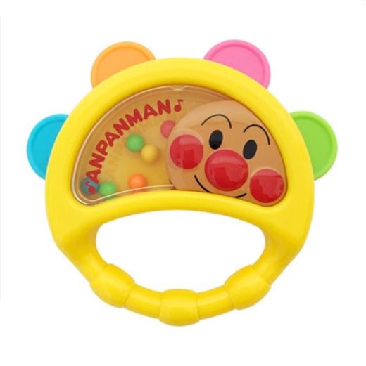 日本面包超人进口婴幼儿摇铃鼓铃沙锤快板响板儿童宝宝手摇玩具 商品图6