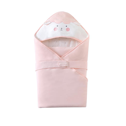 英氏婴儿连帽抱被新品大包被夹棉加厚盖被防惊跳襁褓YEBAJ31016A YEBAJ31018A 商品图2