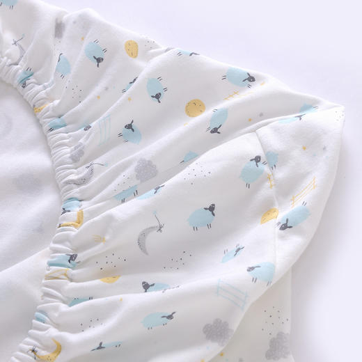 英氏婴儿纯棉床笠 宝宝四季大床笠YERLJ01004A YERLJ01005A 商品图3