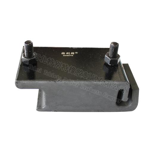 徐工汉风发动机前支架/徐工汉风发动机前胶垫/徐工汉风发动机前机爪垫/徐工汉风前机脚胶 商品图0