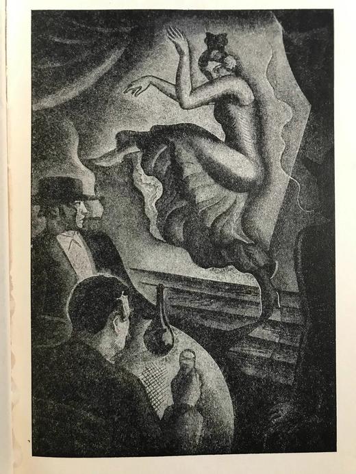 限量版 1930年 皮埃尔·卢维《女人与木偶》 威廉·西格尔8幅插图 精装18开 商品图6