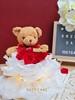 1027CAKE  | 爱的告白款式 告白小熊 红玫瑰   鲜花蛋糕 商品缩略图3
