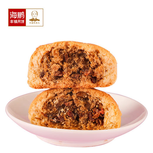 直播 海鹏新品牛肉干月饼70g*5枚 商品图3