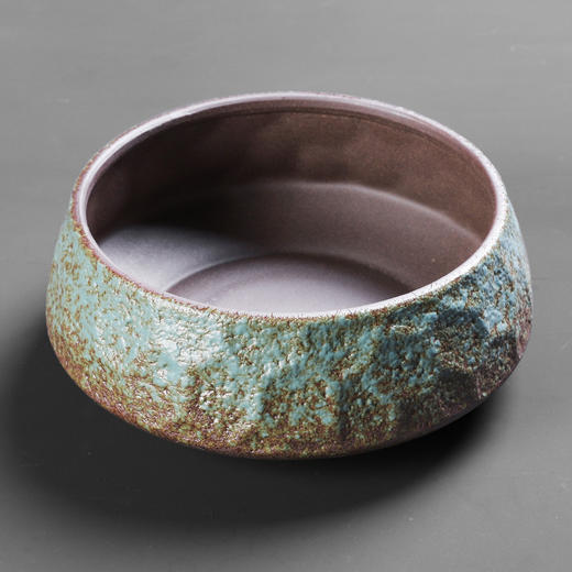 笔洗茶洗茶渣缸大号陶瓷家用洗茶碗水盂仿古功夫茶具配件粗陶创意 商品图2