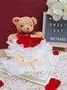 1027CAKE  | 爱的告白款式 告白小熊 红玫瑰   鲜花蛋糕 商品缩略图0