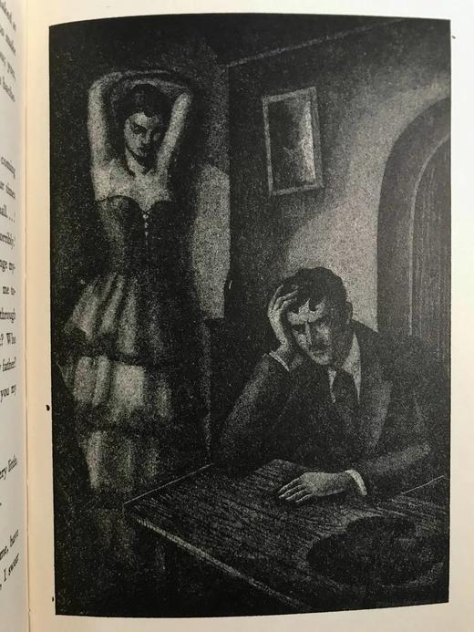 限量版 1930年 皮埃尔·卢维《女人与木偶》 威廉·西格尔8幅插图 精装18开 商品图10