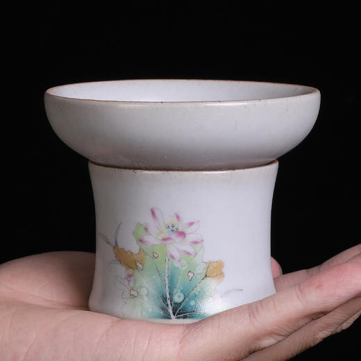 汝窑茶叶过滤器网陶瓷茶具零配件茶漏开片泡茶漏斗茶滤茶隔 商品图2