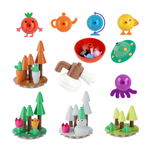 【新款】布鲁可x小猪佩奇的家 儿童益智拼装玩具大颗粒拼插积木 适合3+ 商品图4