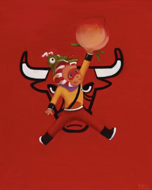 悟空乔丹2.0-版画-陈建周 商品图0