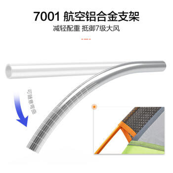 牧高笛冷山3AIR升级版帐篷NXZQU61010 商品图4