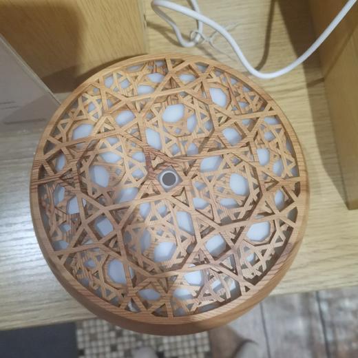 YOHE香薰机RY31AW木纹加湿器助眠精油灯家用卧室香薰 商品图0