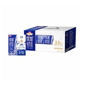 光明优加纯牛奶250ml*12盒 学生 儿童宝宝 营养早餐奶 纯奶 优质奶源 品味真实