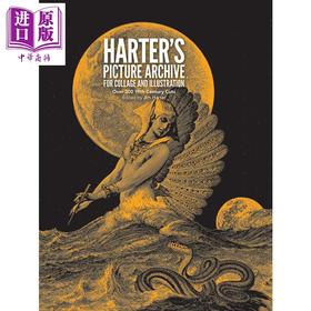 【中商原版】Harter's Picture Archive 进口艺术 哈特图片档案馆的拼贴和插图