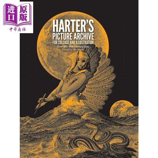 【中商原版】Harter's Picture Archive 进口艺术 哈特图片档案馆的拼贴和插图 商品图0