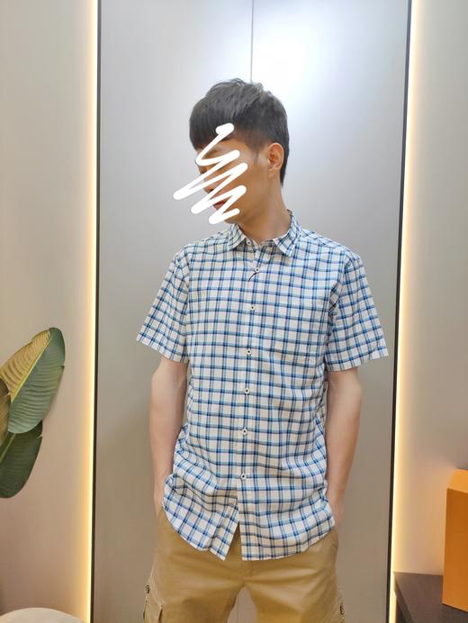上男短袖衬衫9117-B01 商品图0