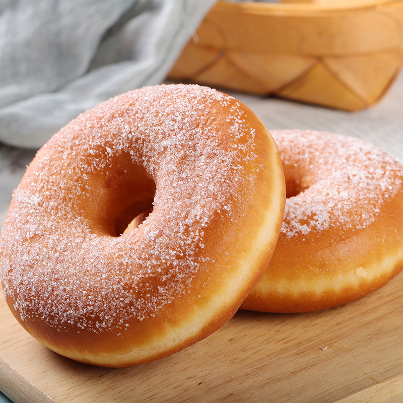 现烤原味甜甜圈