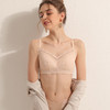 TG-TG02S084真丝无钢圈文胸薄款桑蚕丝内衣大胸显小胸罩大码大胸侧收调整 商品缩略图1