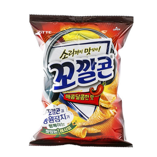 롯데 꼬깔콘매콤달콤한맛72g 商品图0