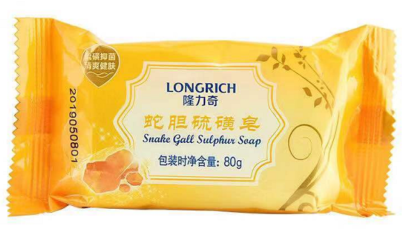 隆力奇蛇胆硫磺皂80g