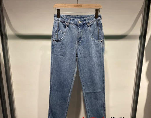 212917241 坚持我的/jasonwood 2021年夏季女款 潮流牛仔长裤 商品图0