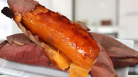  儿时的味道！烤薯界卖爆了的“烟薯25”来了！可以烤出蜜的焦糖地瓜，入口即化！ 