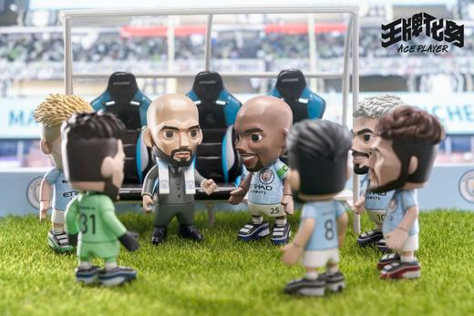 王牌化身曼城冠军系列官方正版潮玩盲盒手办玩偶6973421360197 商品图1