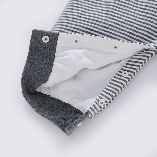 英氏婴儿分腿长袖睡袋男女宝熊猫图案夹棉睡袋防踢被YESFJ01014A 商品图7