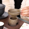 粗陶茶漏泡茶隔茶斗托底座套装茶滤茶具用品配件陶瓷漏茶器过滤器 商品缩略图3