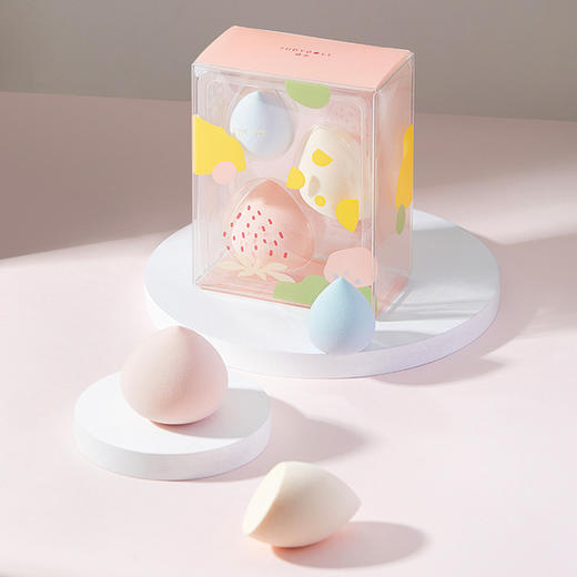 【美妆个护】Judydoll橘朵春游野餐美妆蛋套装干湿两用 商品图0